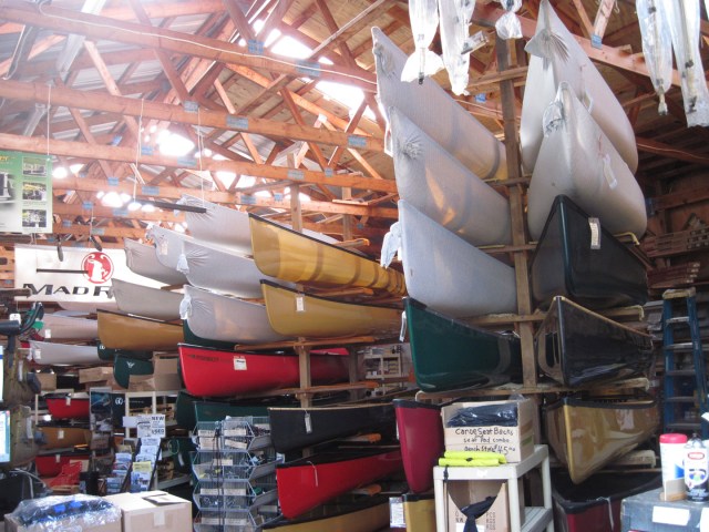 A small section of the inventory at Oak Orchard in Waterport, NY