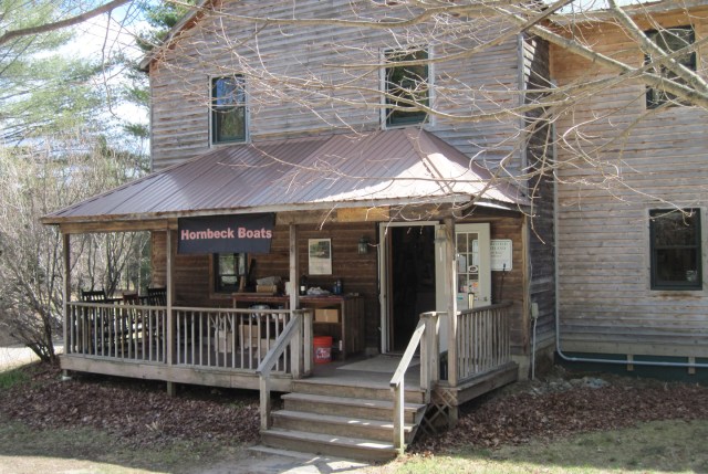 Store and office at Hornbeck Boats.