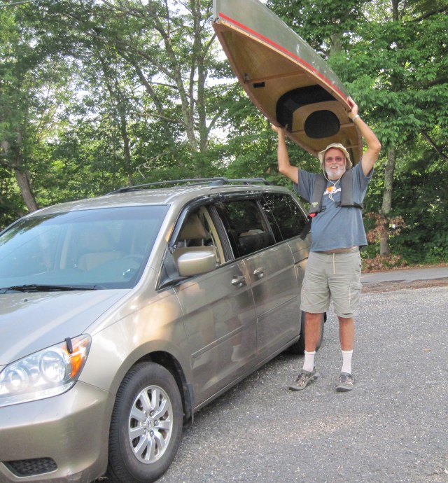 The whole point of getting a new canoe was to get something I can carry around. 